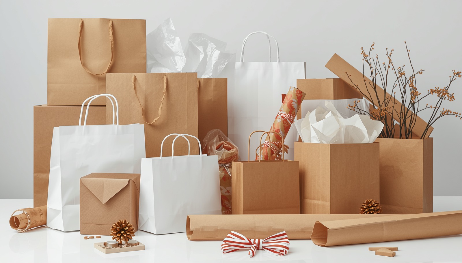 Bags and wrapping materials