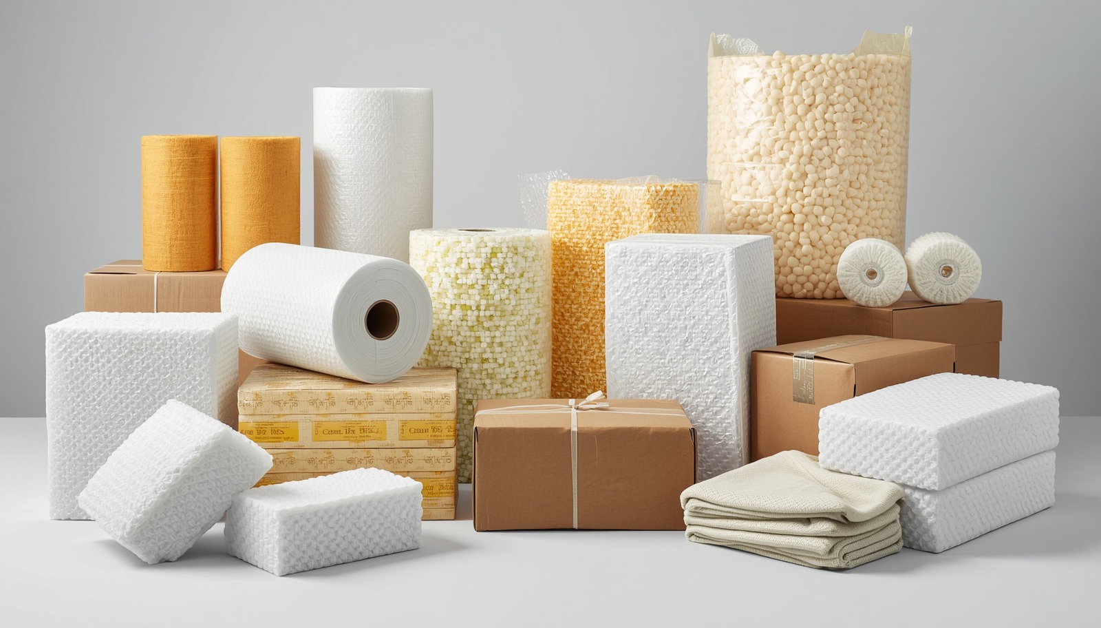 Protective packaging materials