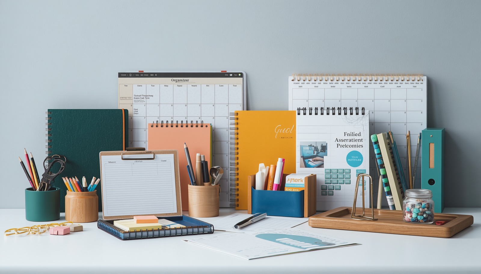 Desk planners and diaries