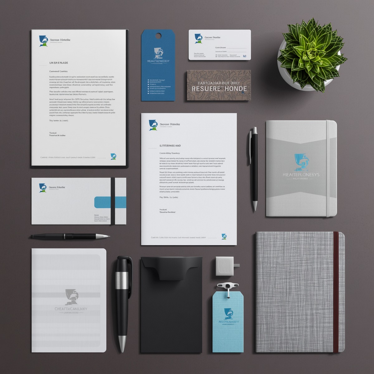 Branded stationery